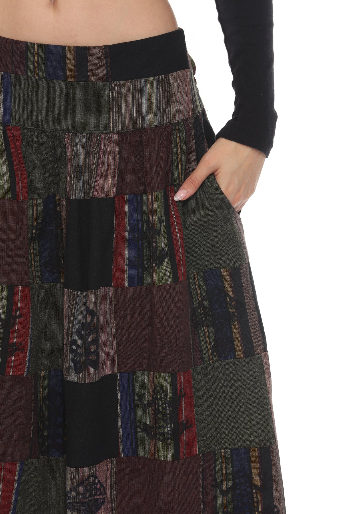 Maxi Patchwork Skirt – Lakhay-Retail