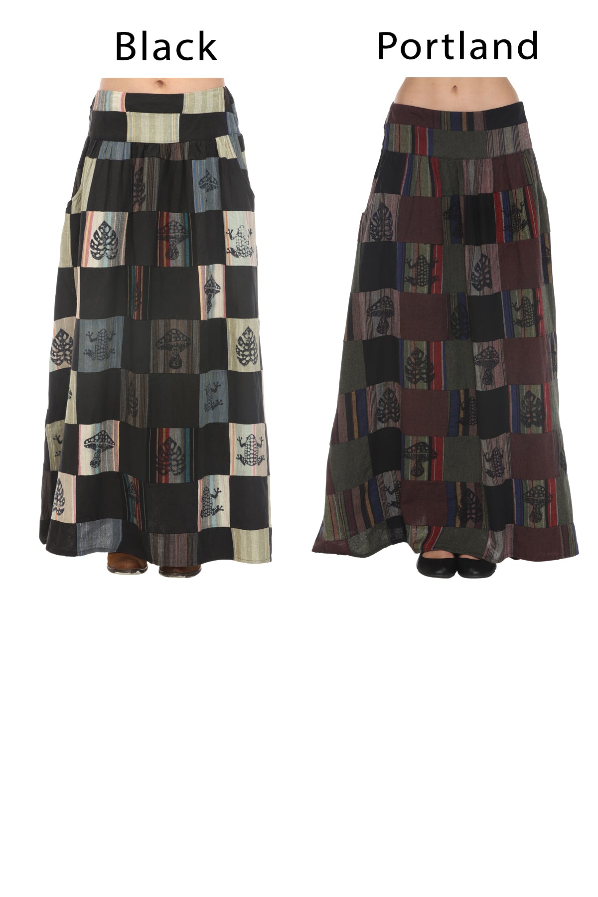 Maxi Patchwork Skirt – Lakhay-Retail