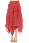 Gauze HankerChief Maxi Skirt