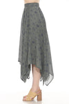 Gauze HankerChief Maxi Skirt