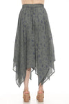 Gauze HankerChief Maxi Skirt