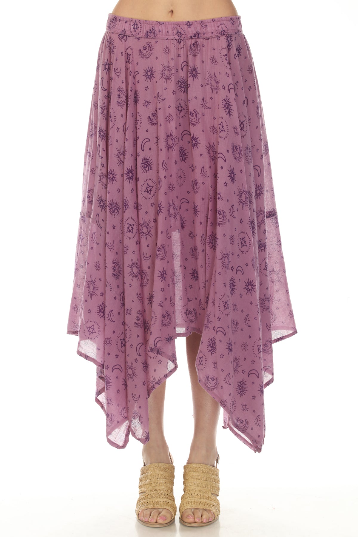 Gauze HankerChief Maxi Skirt