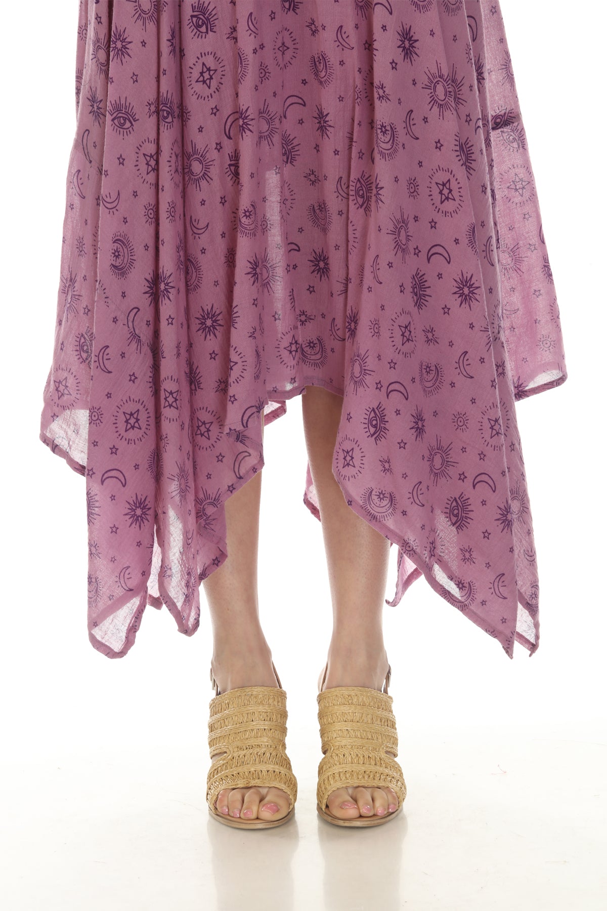 Gauze HankerChief Maxi Skirt