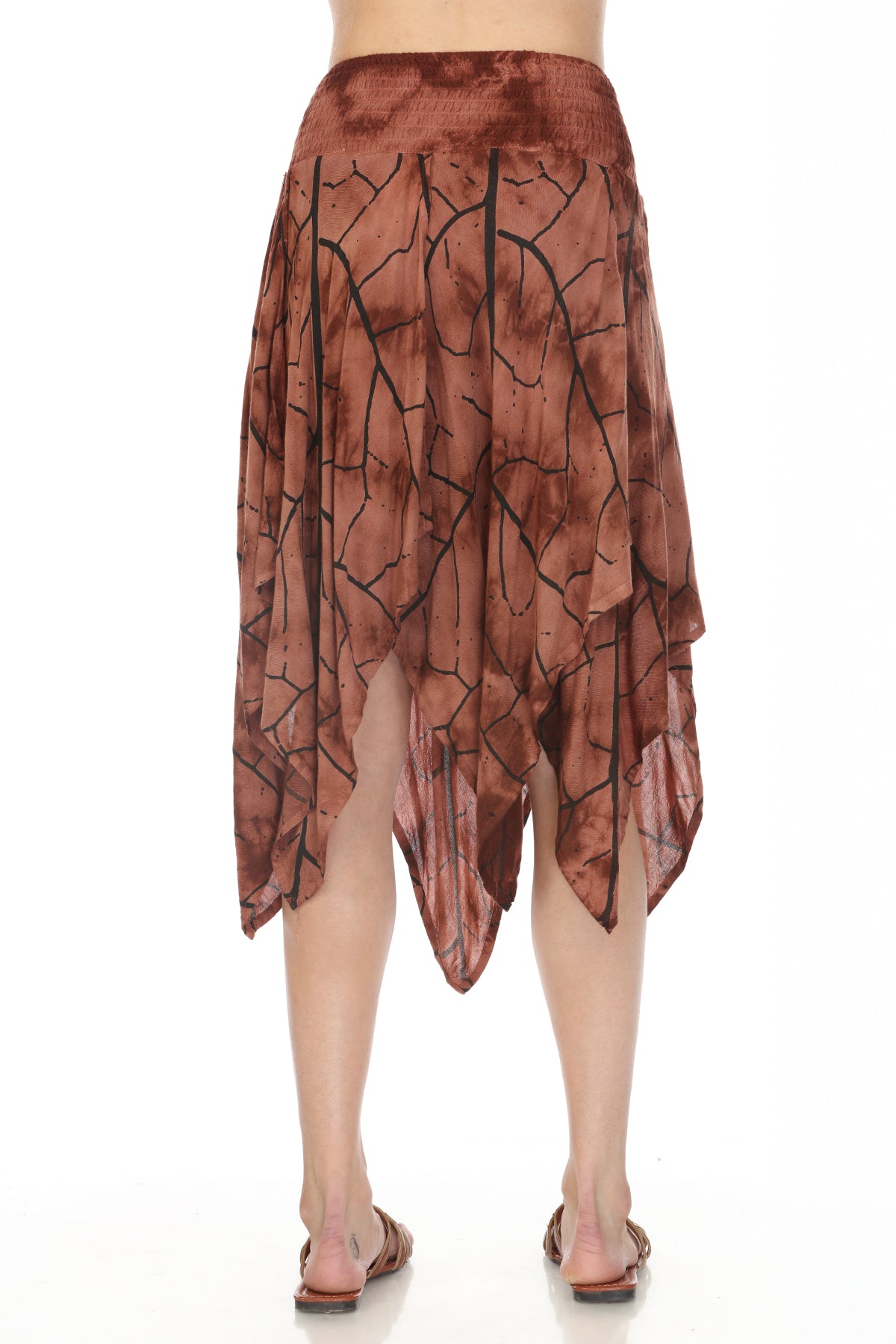 Tiedye Leaf Fairy Skirt