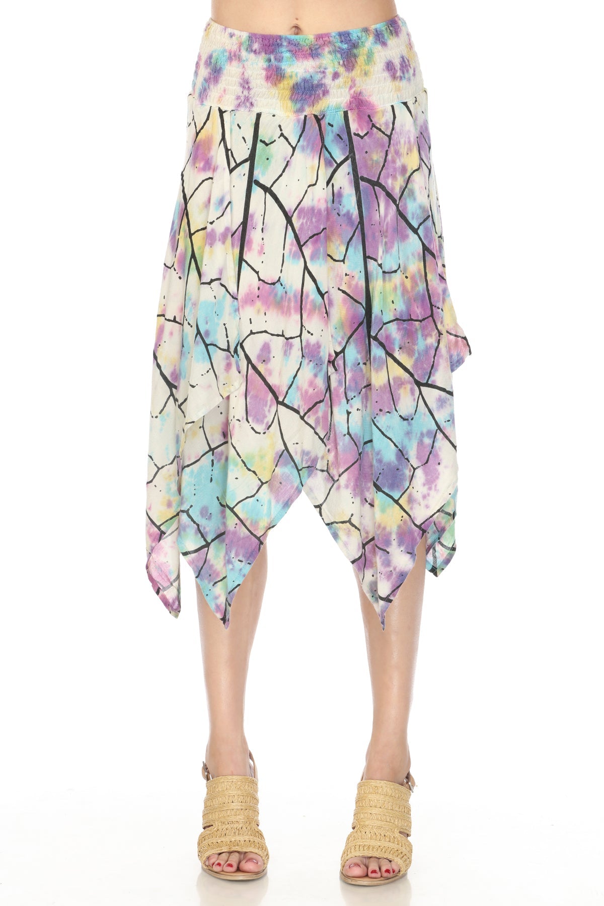 Tiedye Leaf Fairy Skirt