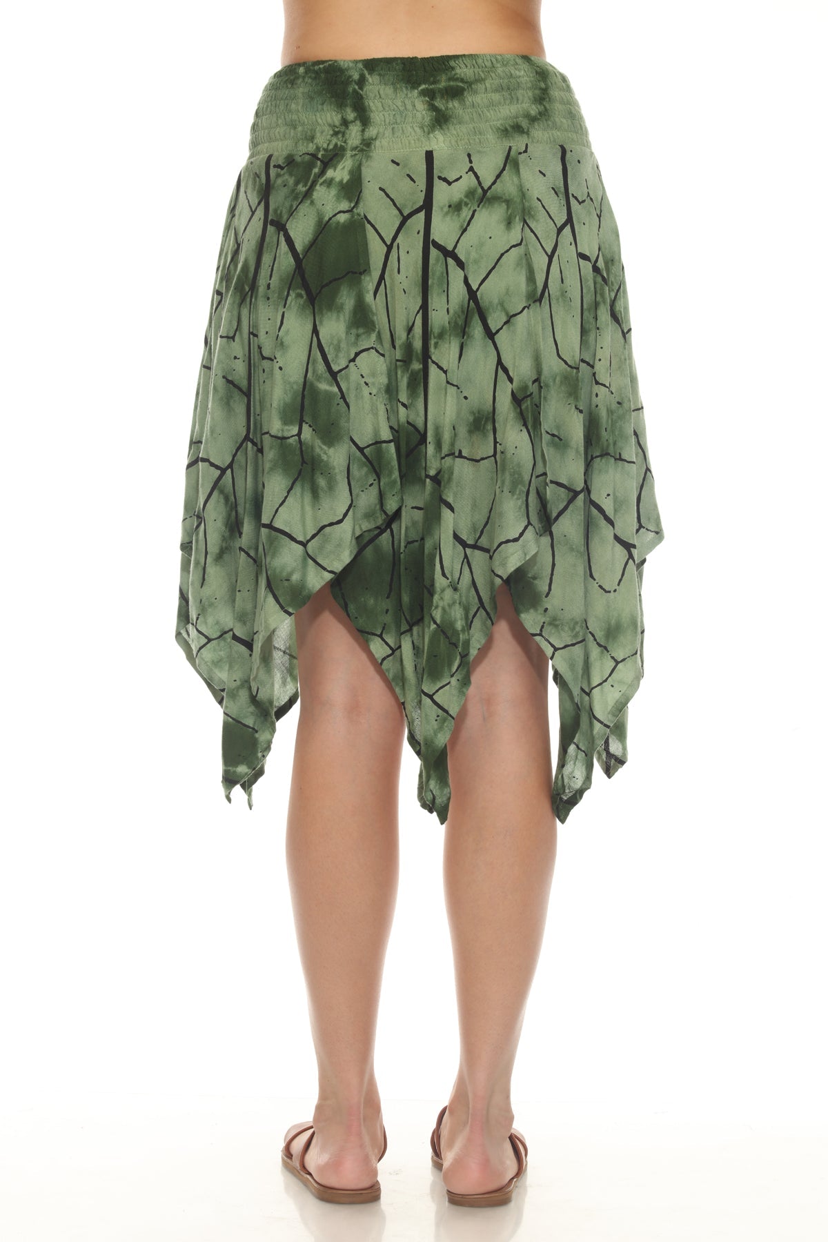 Tiedye Leaf Fairy Skirt
