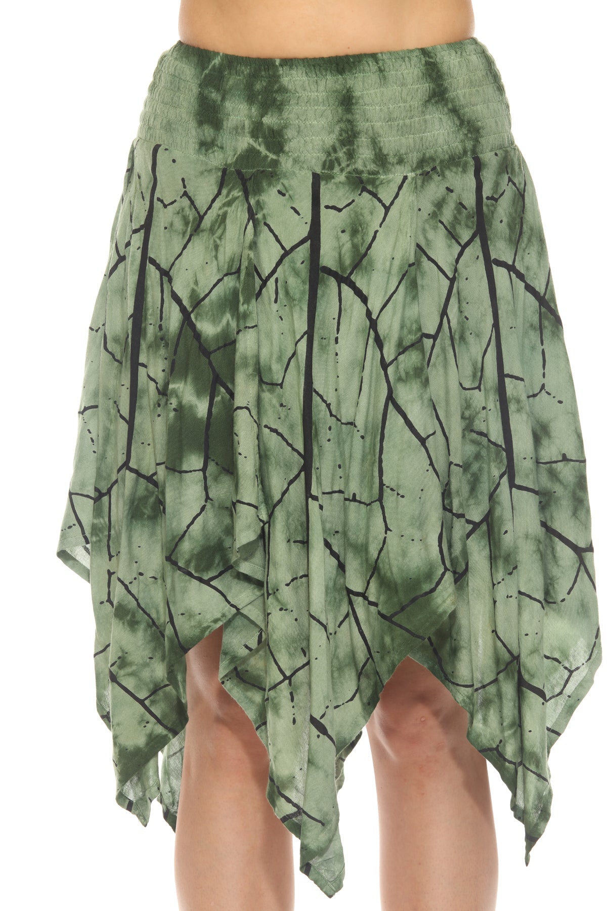 Tiedye Leaf Fairy Skirt