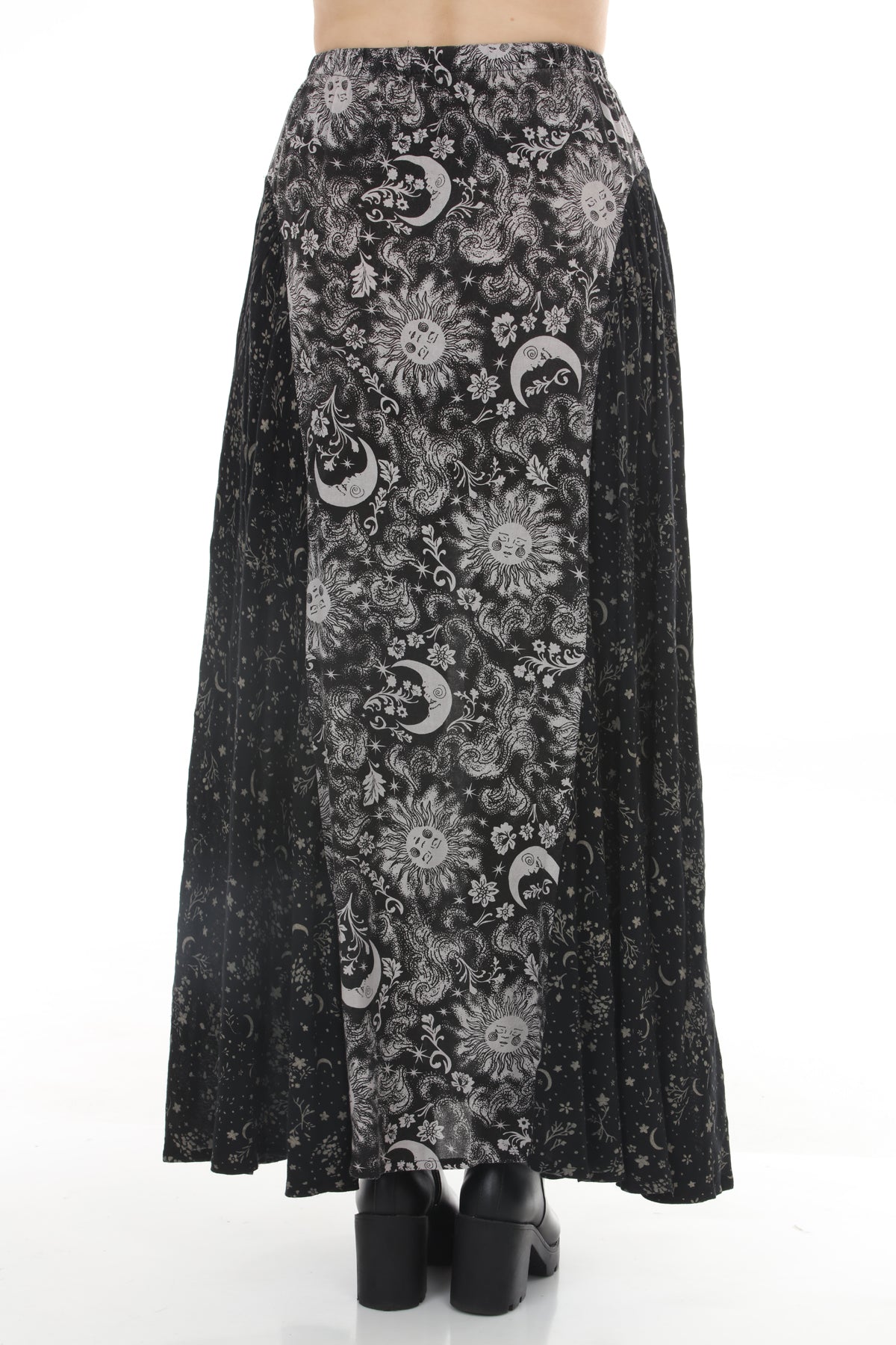 Romantick Celestial Flowy Maxi Skirt