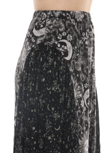 Romantick Celestial Flowy Maxi Skirt