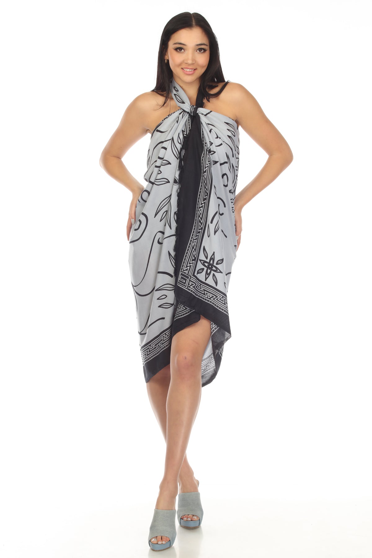 Ganesha Garden Multiway Beach Wrap Sarong Lakhay Retail