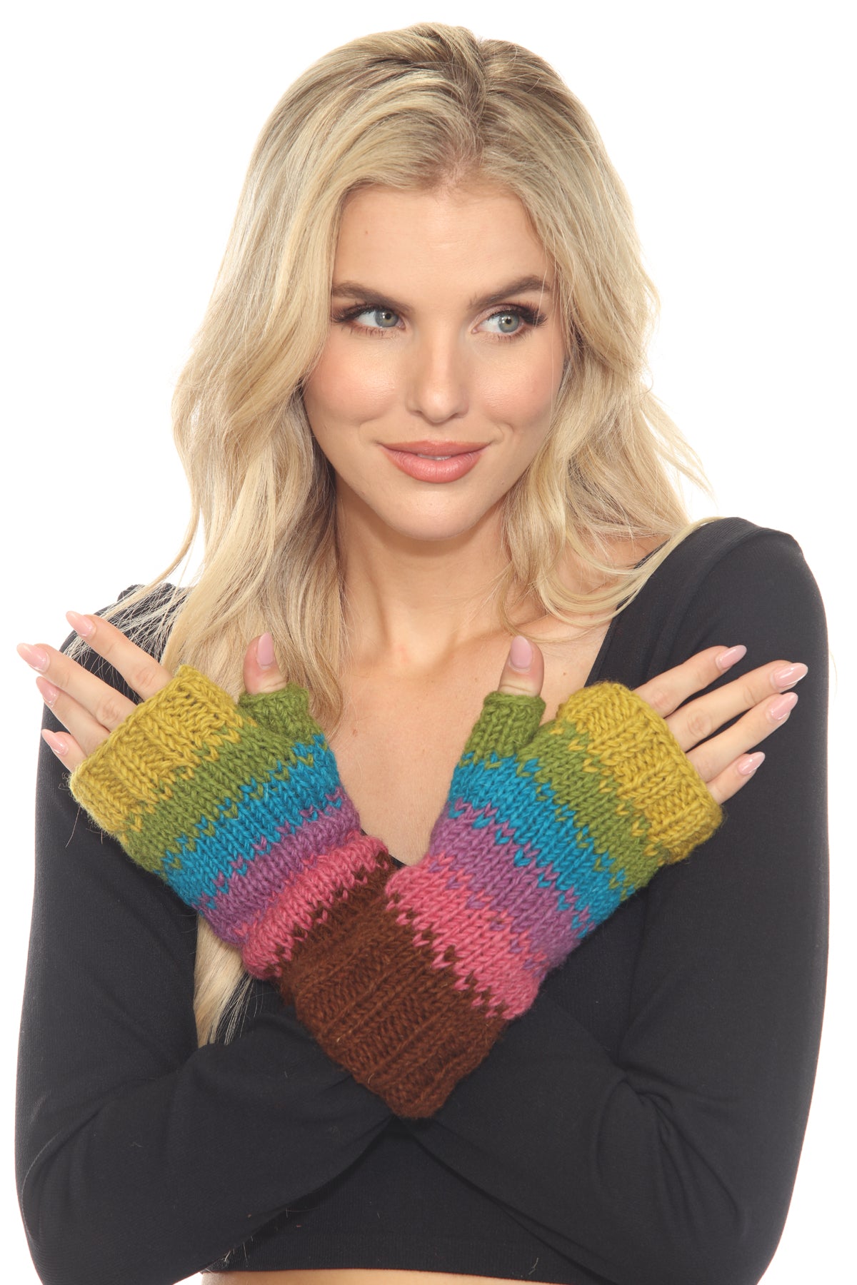 Blurred Lines Knit Armwarmer
