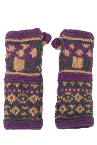 Mushroom Knit Armwarmer