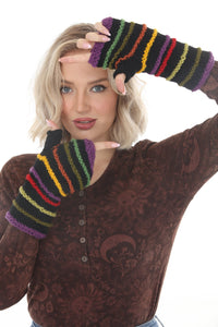 Sediment Rainbow Armwarmers