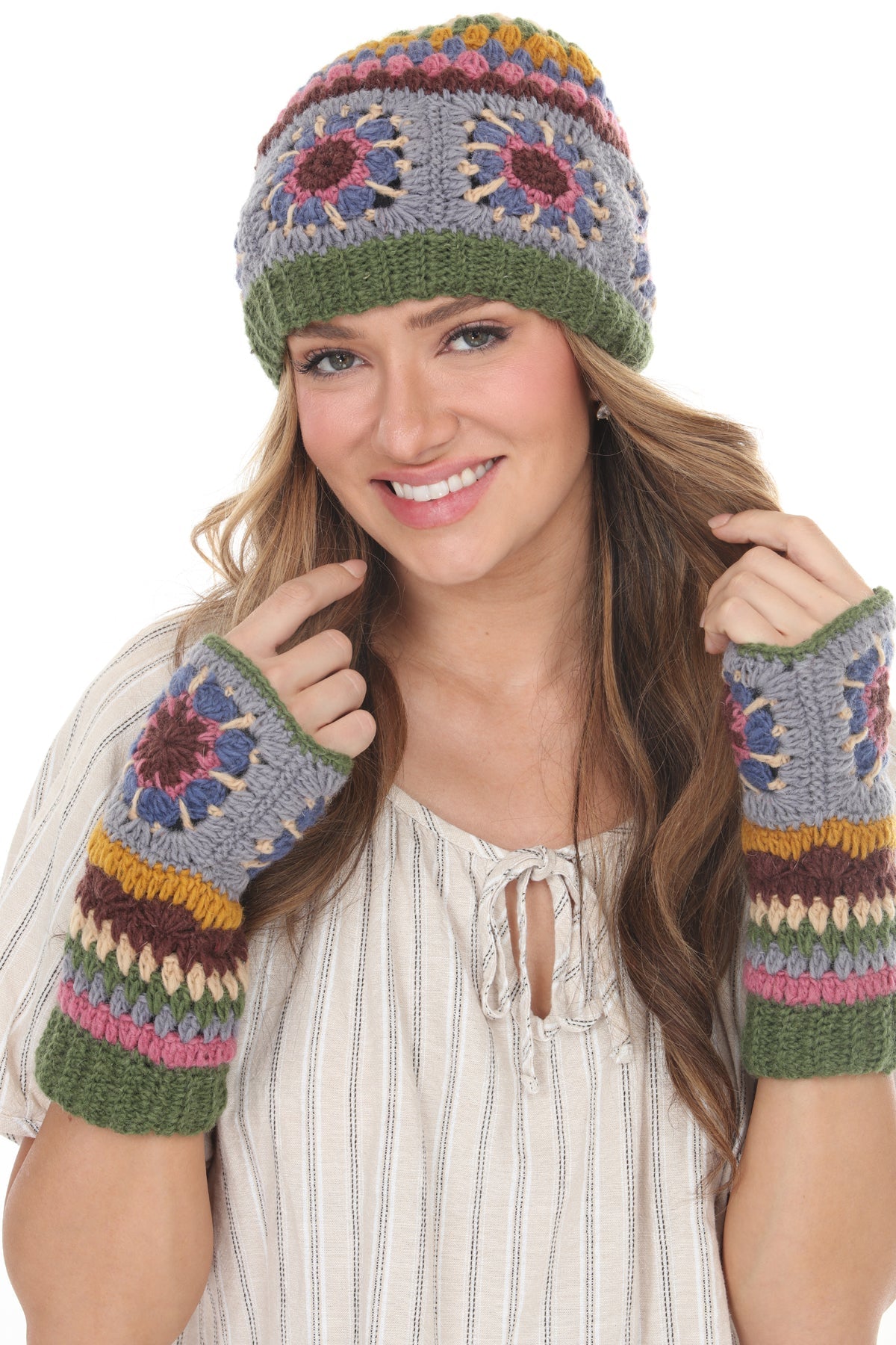 Cozy Granny Mandala Armwarmer