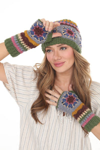Cozy Granny Mandala Armwarmer