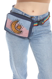 Felt Deco Boho Travelers Belt Bag