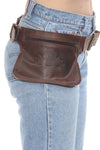 DBL Stamped Leather Belt Bag