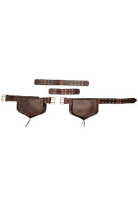 Leaf Pixie Leather Belt Bag