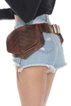 Leaf Pixie Leather Belt Bag