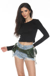 Leaf Pixie Leather Belt Bag