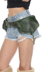 Leaf Pixie Leather Belt Bag
