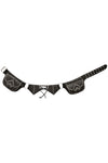 Antique Studs Leather Belt Bag
