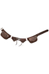 Antique Studs Leather Belt Bag