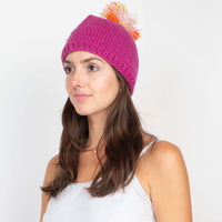 Wool PomPom Hat