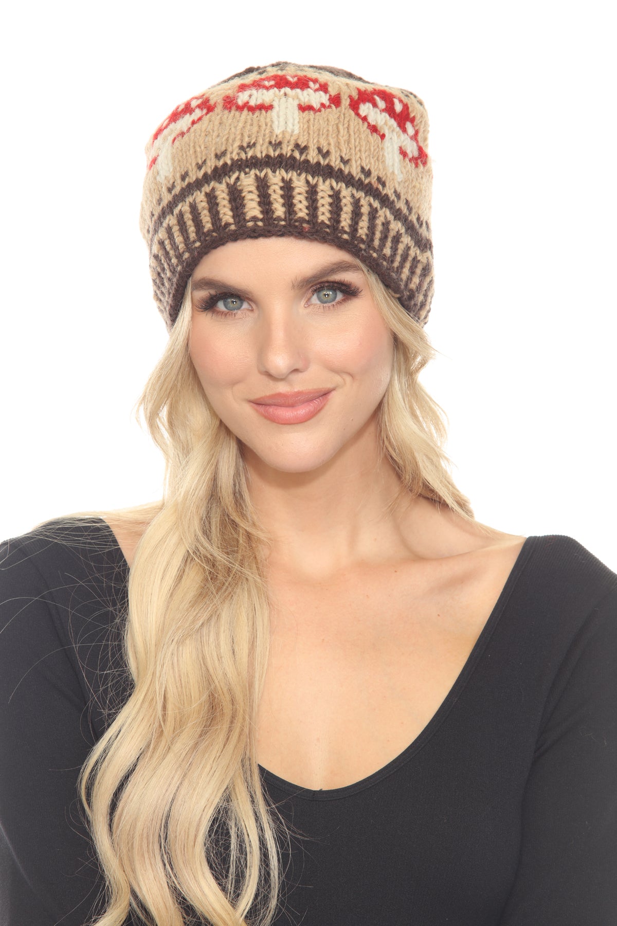 Wild Mushroom Slouchy Beanie