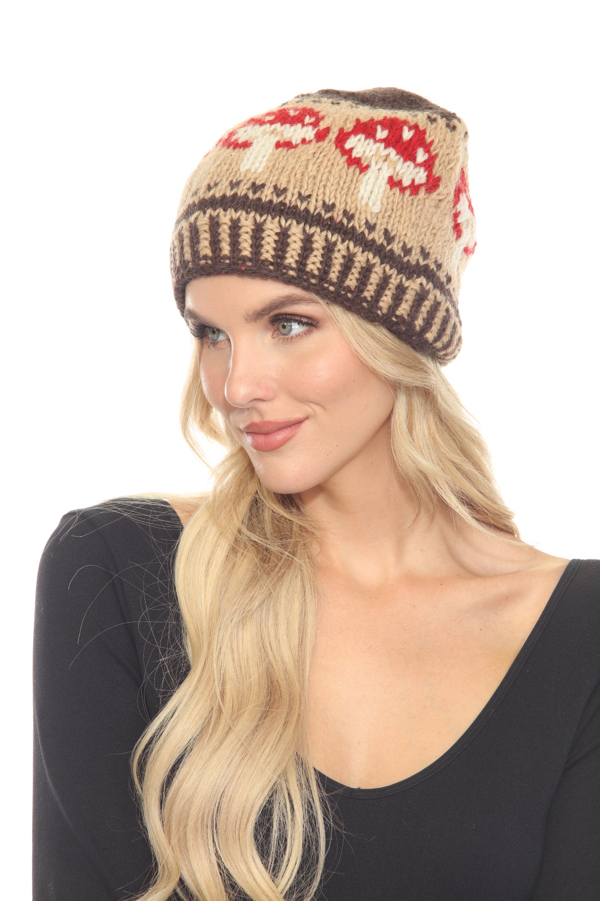 Wild Mushroom Slouchy Beanie