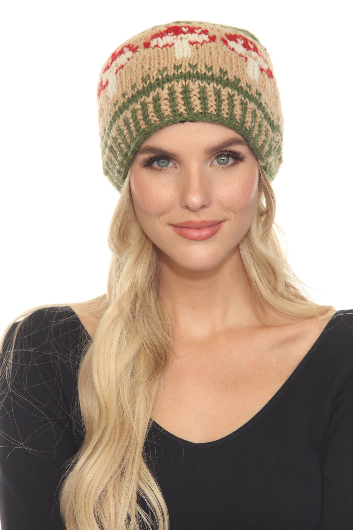Wild Mushroom Slouchy Beanie