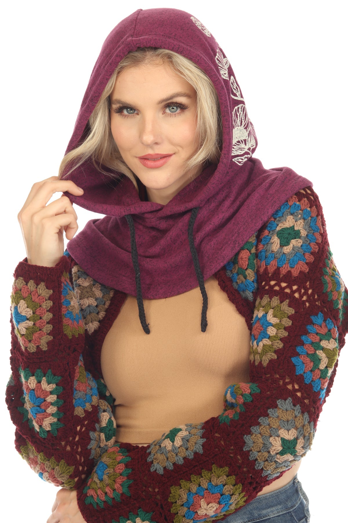 帽子・その他 TATIANA Cable knit hoodie balaclava BA8026 2 colors 50045815 MUSINSA | TATIANA Cable Knit Hoodie Baraklava BA80262 Colors
