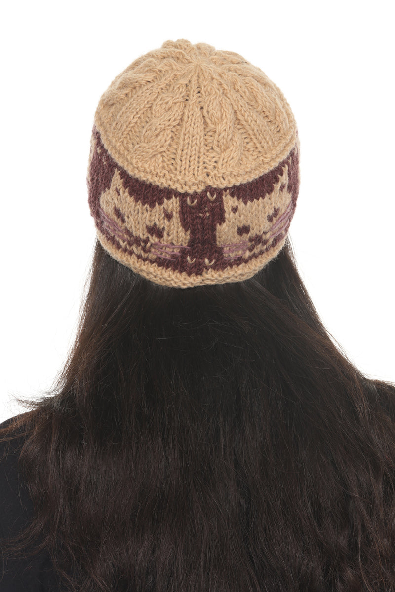 Kitty Cable Kint Hat