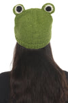 Wool FrogCharacter Green Beanie