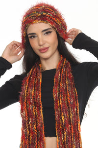 Multi Yarn Slouchy Beanie