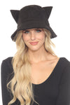 Kitty Ears Corduroy Bucket Hat