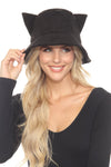 Kitty Ears Corduroy Bucket Hat