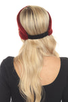 Wool Emb Boho Winter Headband
