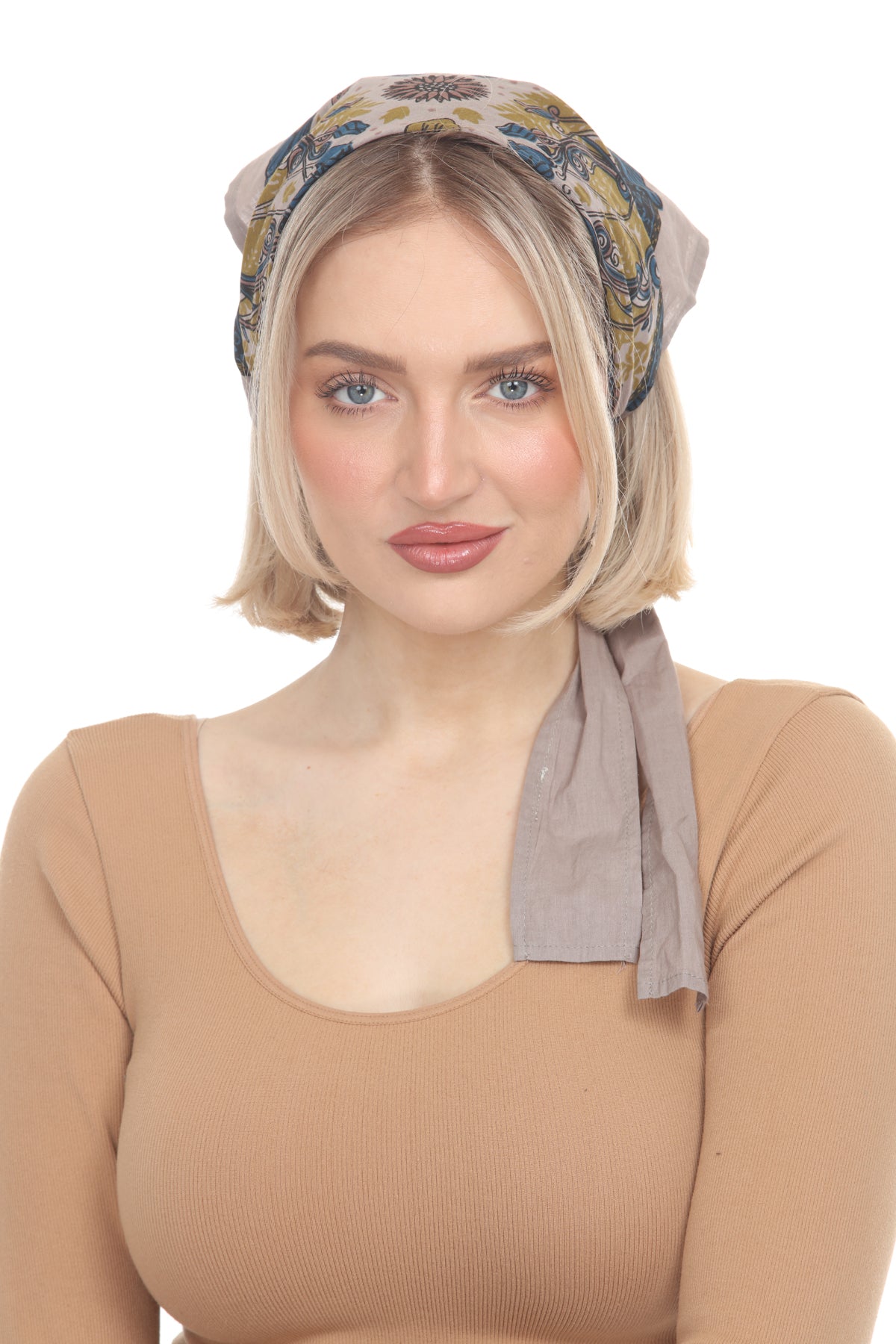 Butterfly Sunflw Head Scarf Bandana