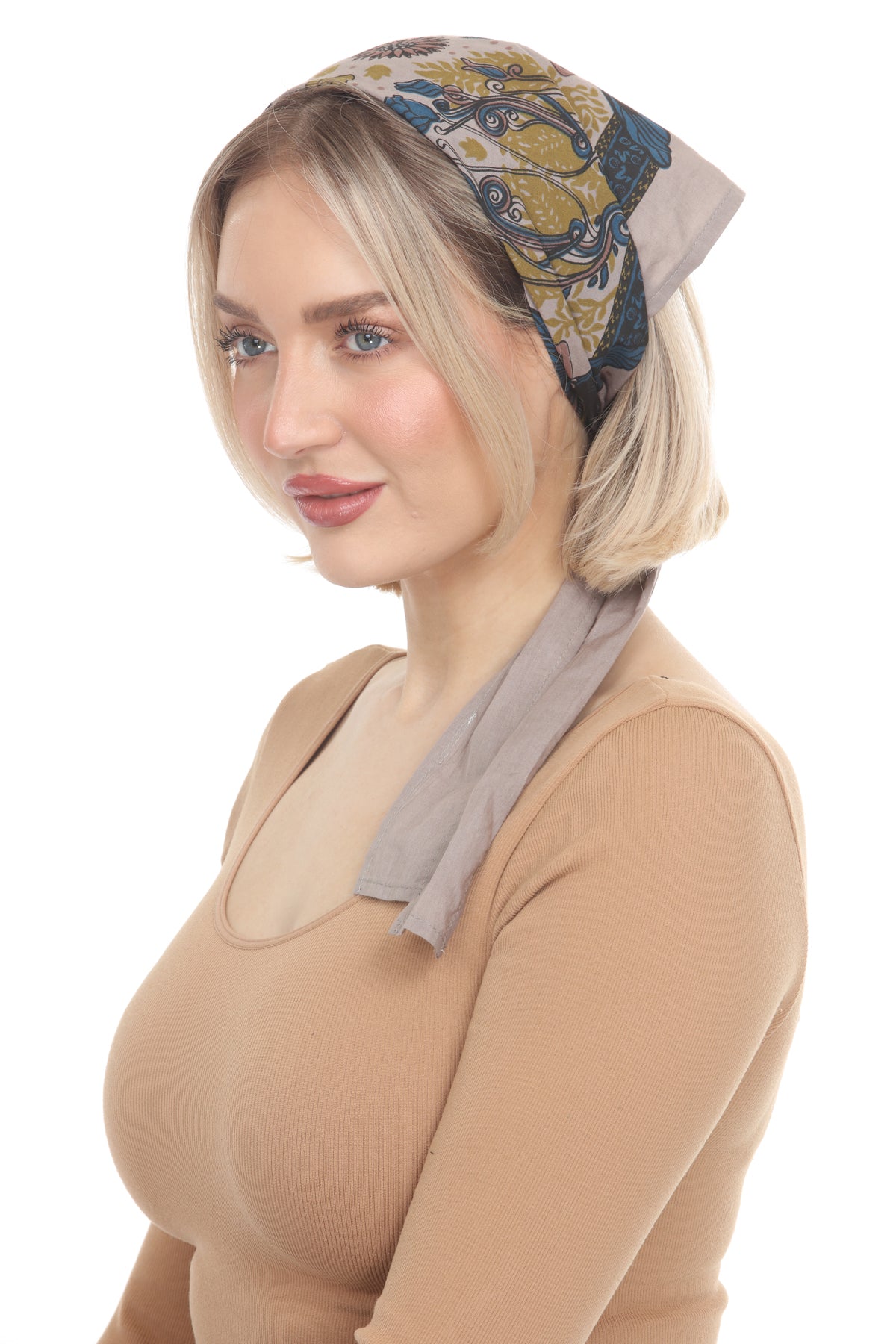 Butterfly Sunflw Head Scarf Bandana