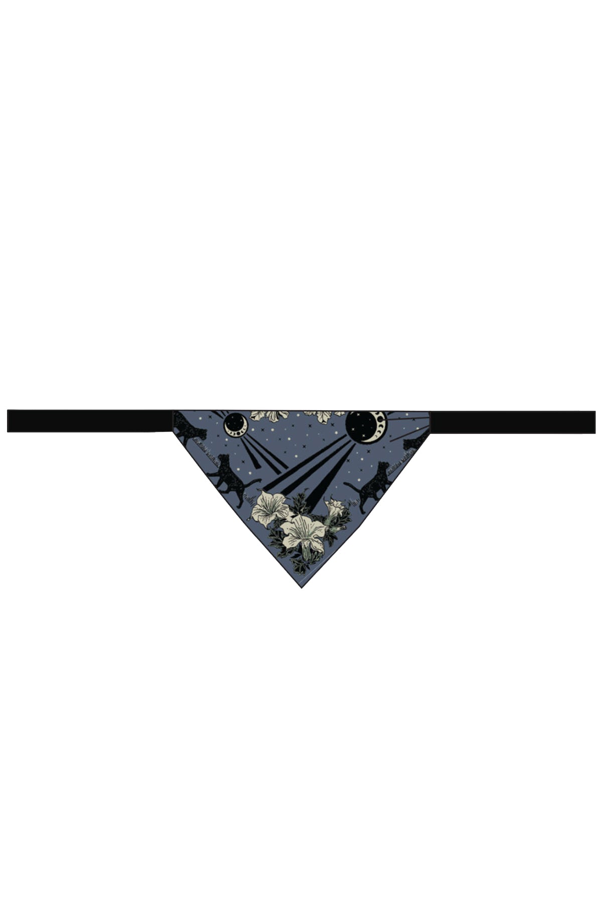 MoonFlower Cats Head Scarf Bandana