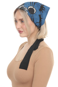 MoonFlower Cats Head Scarf Bandana