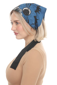 MoonFlower Cats Head Scarf Bandana