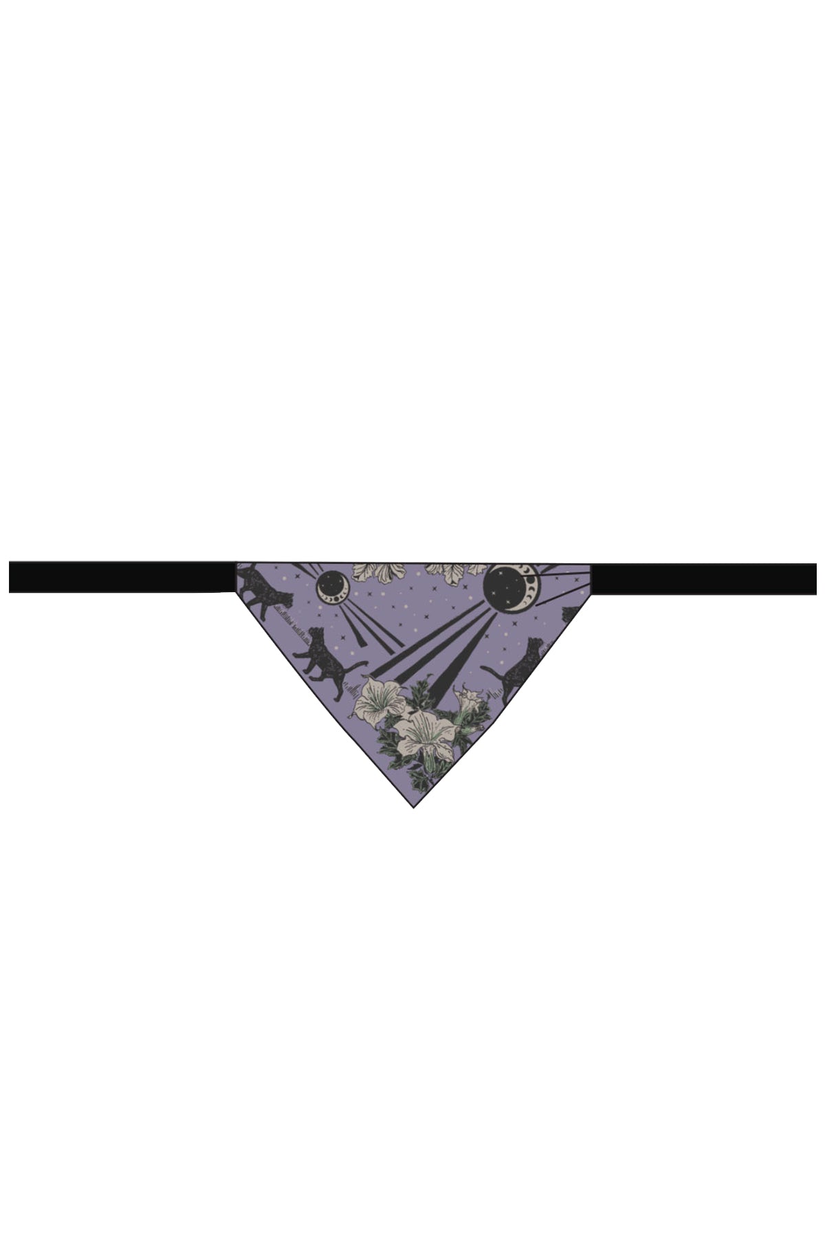 MoonFlower Cats Head Scarf Bandana