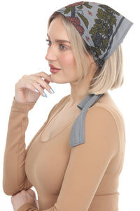 Ctg Garden Cat Head Scarf Bandana