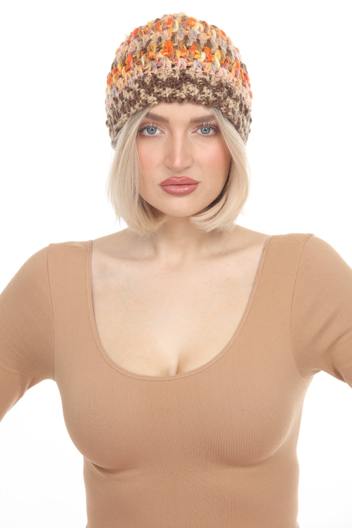 Granny Crocheted Beanie