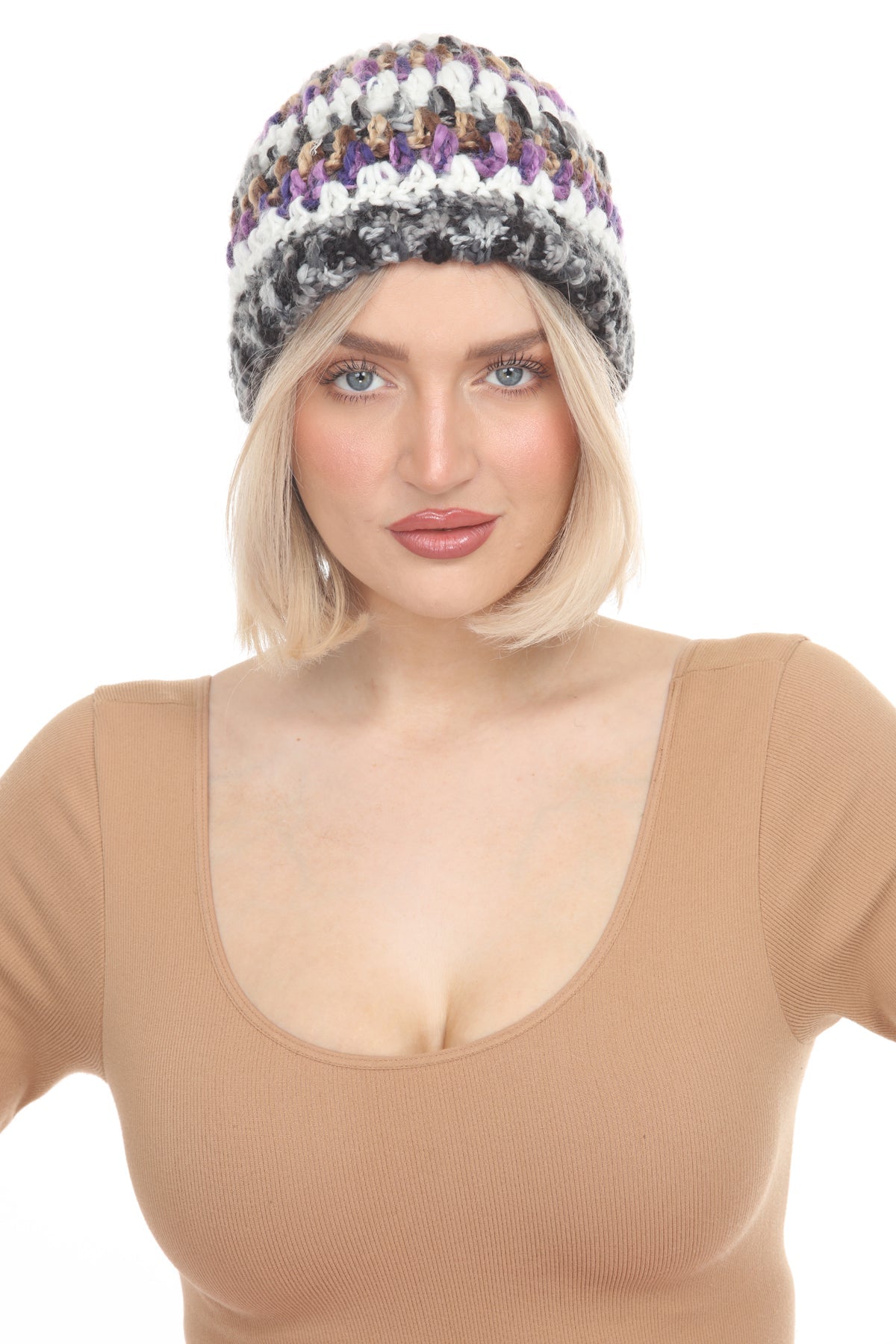 Granny Crocheted Beanie