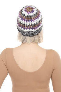 Granny Crocheted Beanie