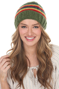 Rainbow Stop Vintage Slouchy Beanie