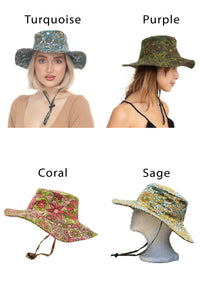Flower Power Boonie Hat